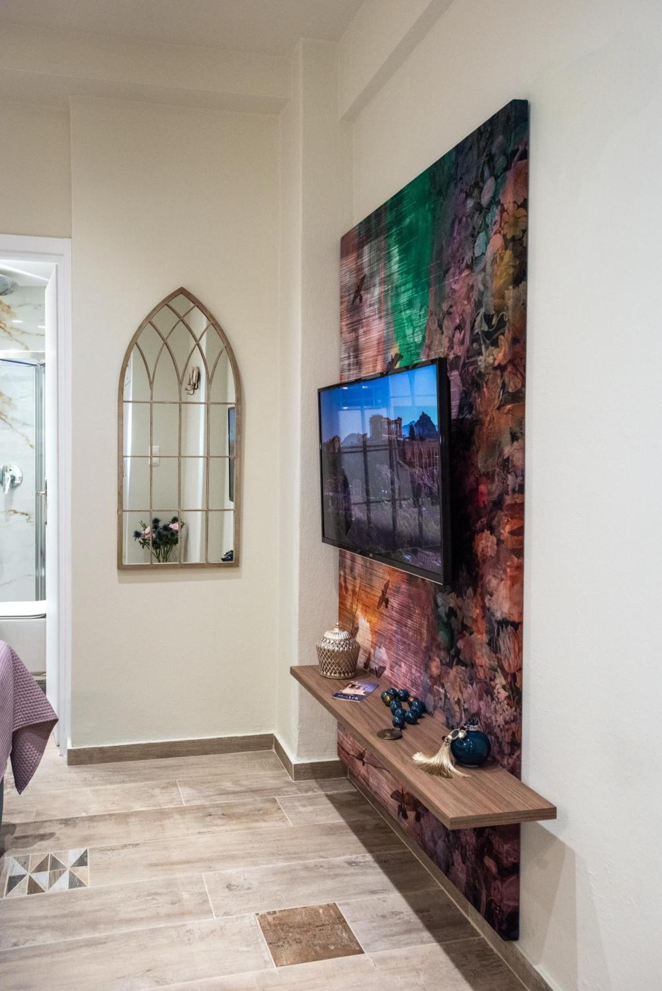 Blue Ark Romantic Studio Under Acropolis Atena Exterior foto